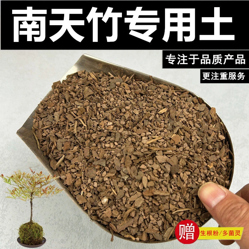 南天竹专用土营养土赤玉土盆栽土风化土种植土酸性土沙质土颗粒土