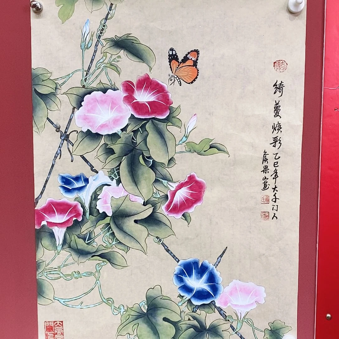 国画大风堂嫡传-侯果山老师作品路