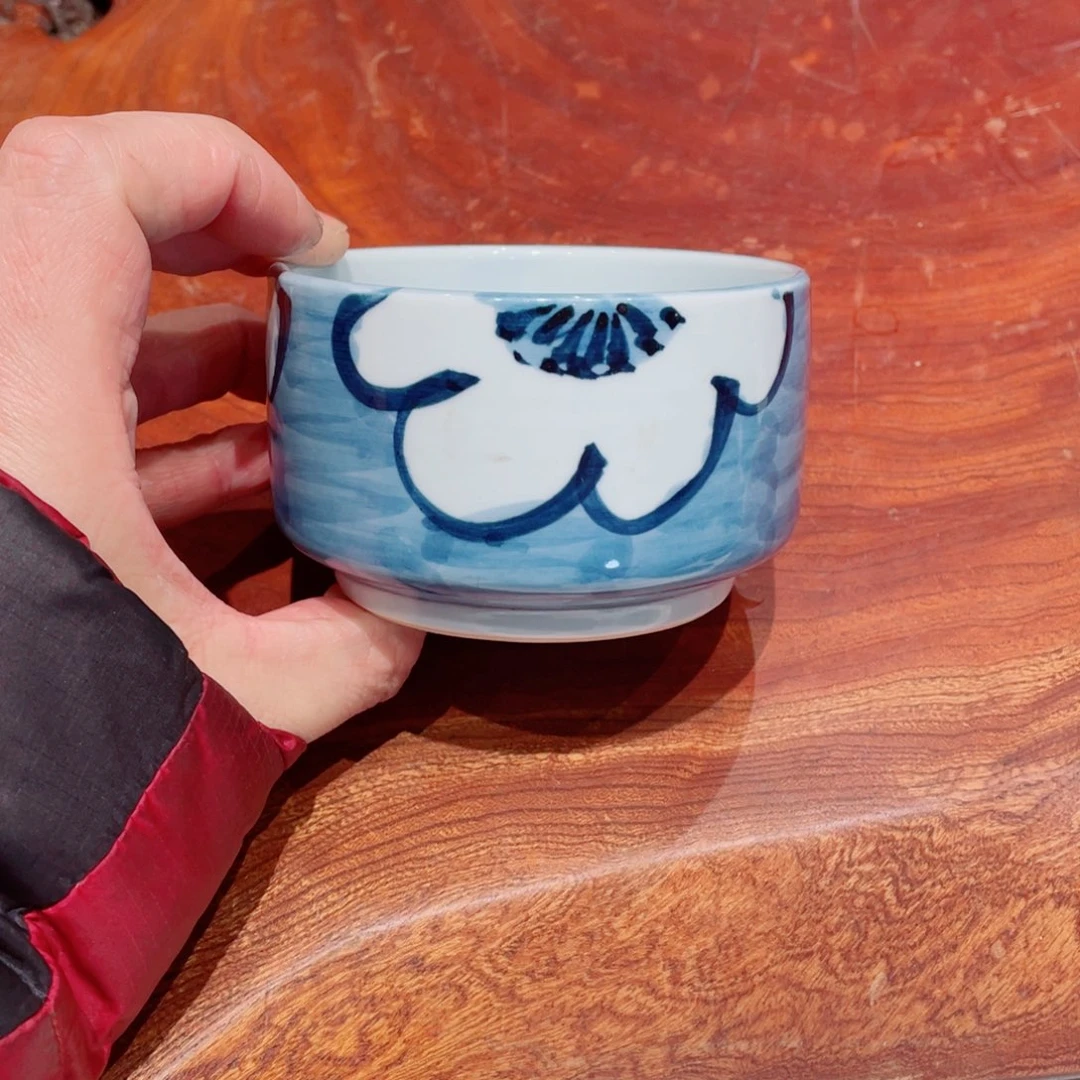 瓷片圆又卫门大杯子