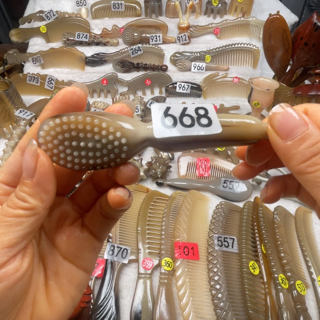 木***9牛角梳福利款梳子