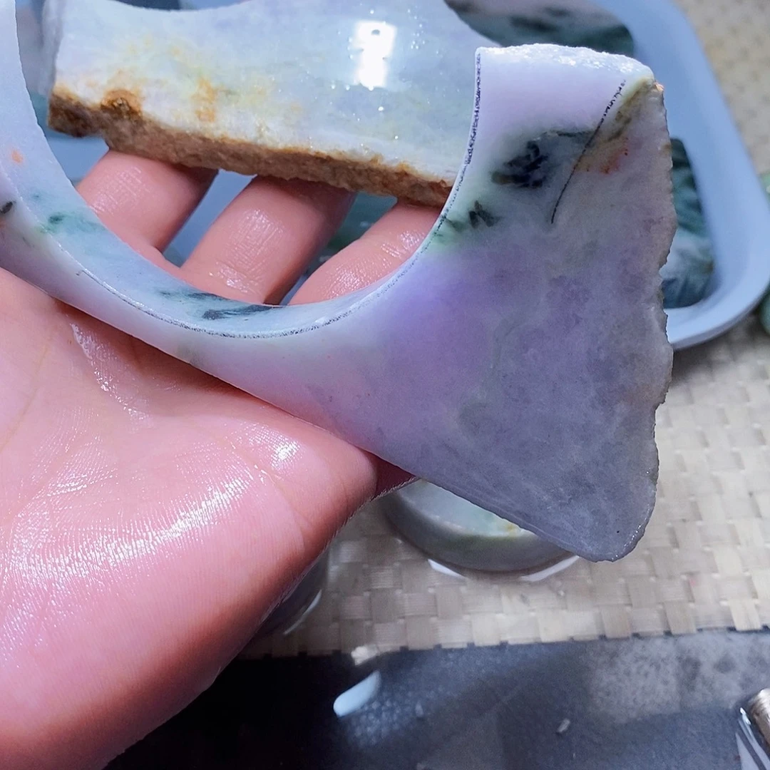 翡翠未镶嵌颈饰888