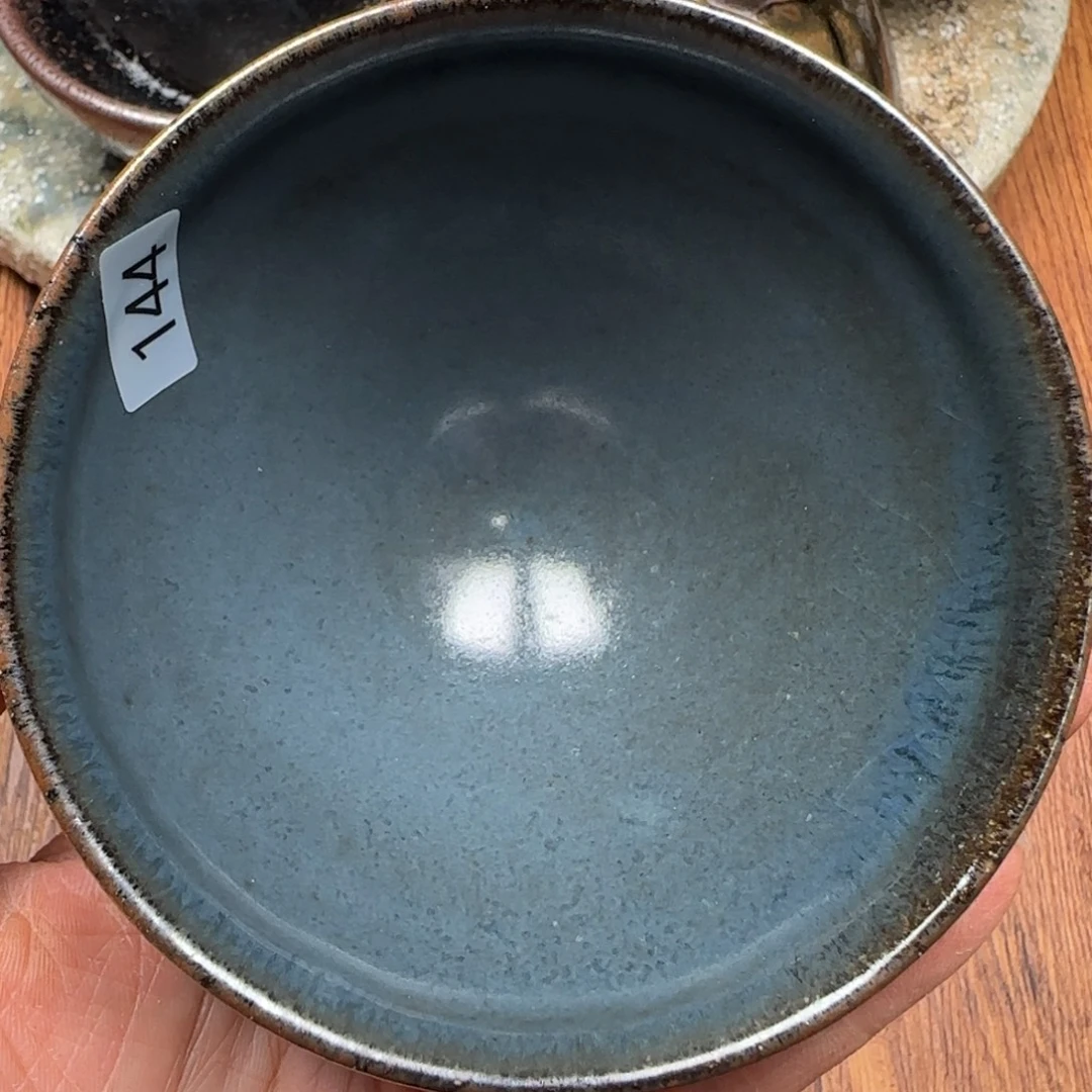 柴烧建盏茶盏茶杯144