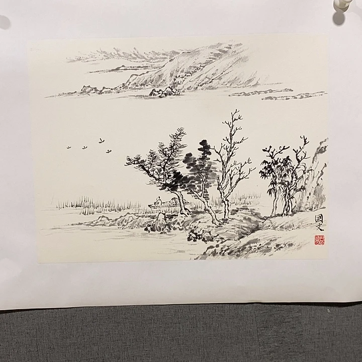 国画手写手绘作品96