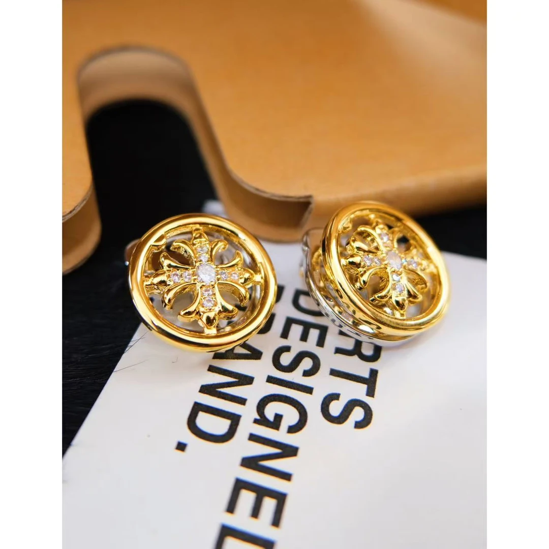 铜合金锆石耳饰 DXX小晰饰品-新品-耳饰44858