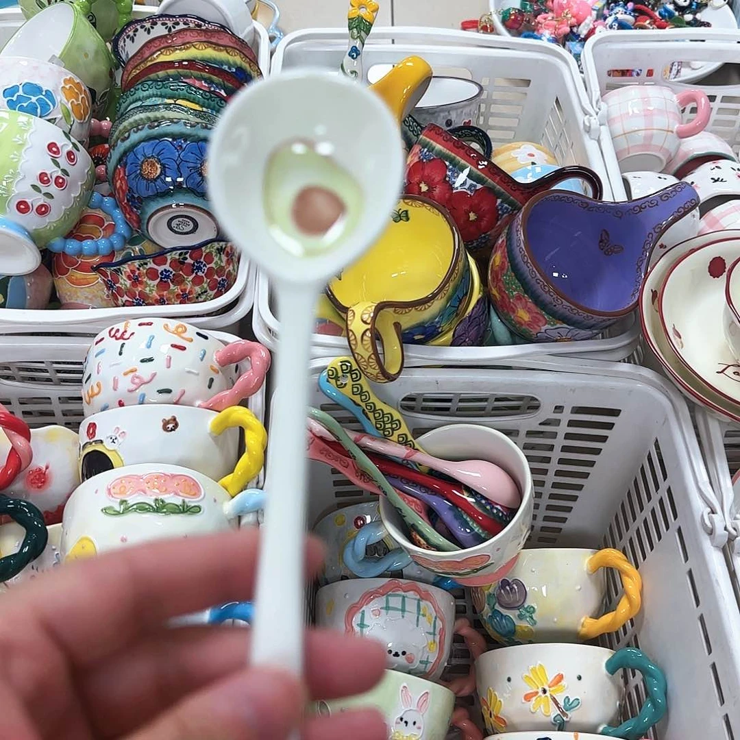 落***烬微瑕陶瓷餐具20包邮