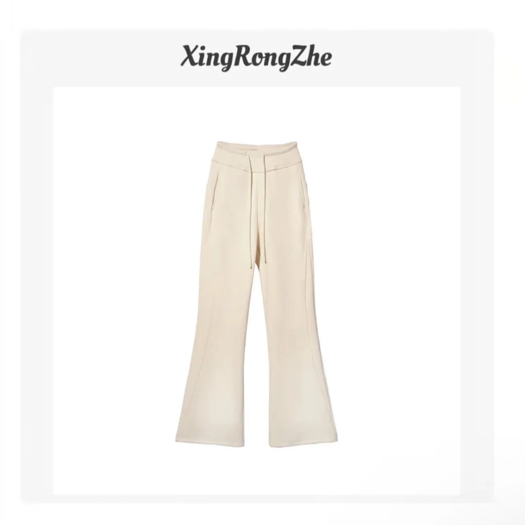 【超模裤】【山茶花7A抗菌】冬季加绒显瘦防风云感喇叭裤888