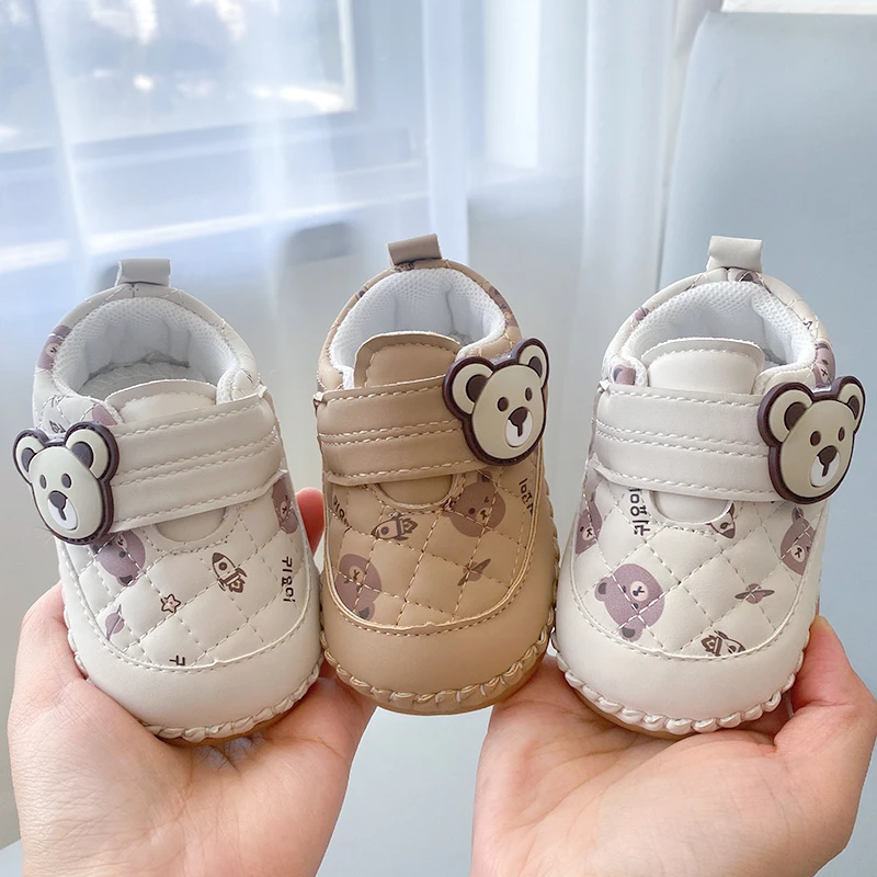 春秋季一岁男女宝宝鞋子春季6到12个月婴儿学步鞋软底婴幼儿鞋子8