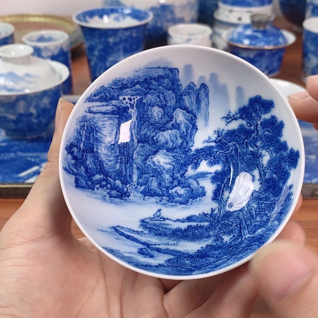 神***者手工手绘茶具创意