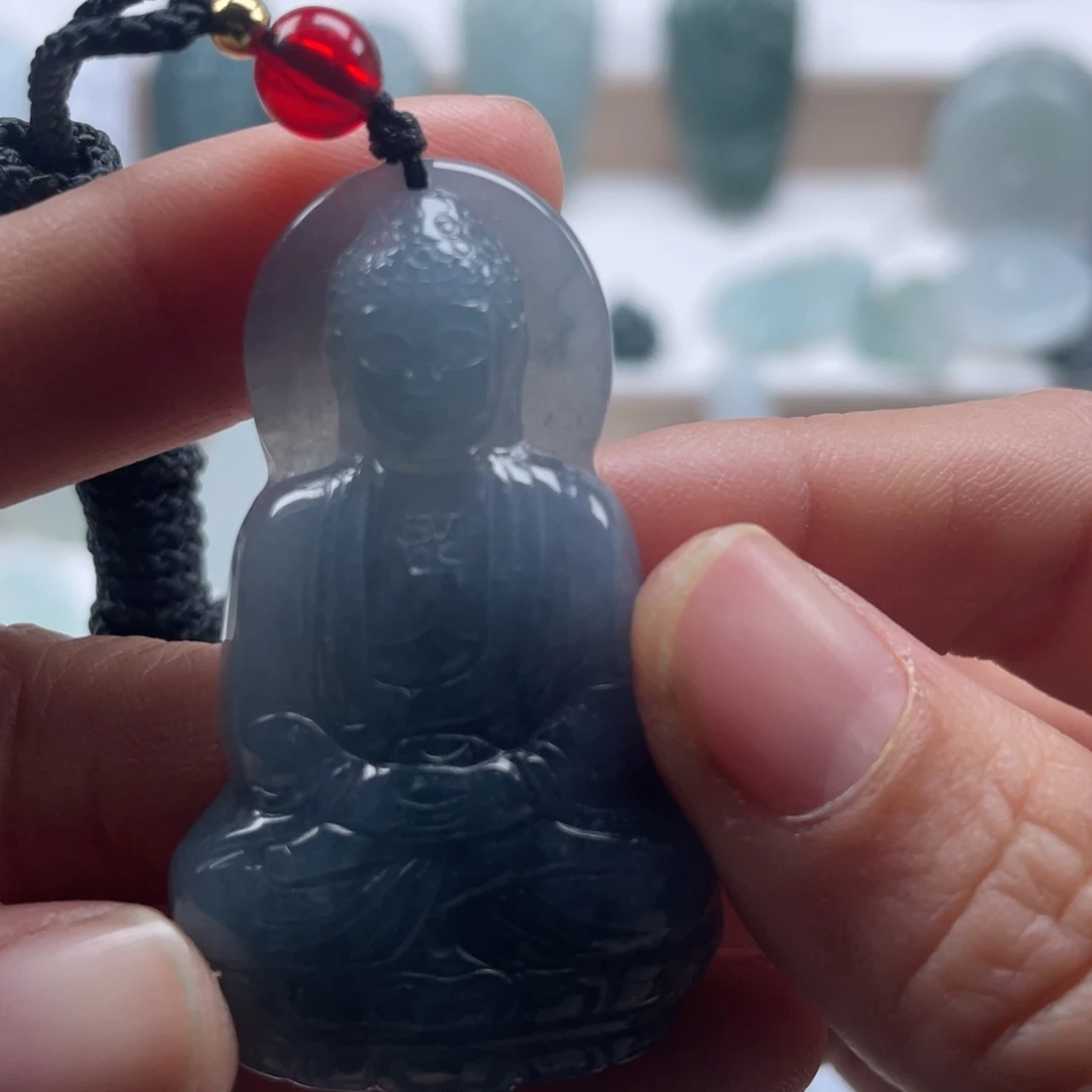 翡翠未镶嵌颈饰天然翡翠