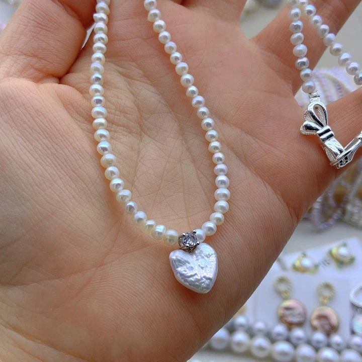 淡水珍珠颈饰未镶嵌