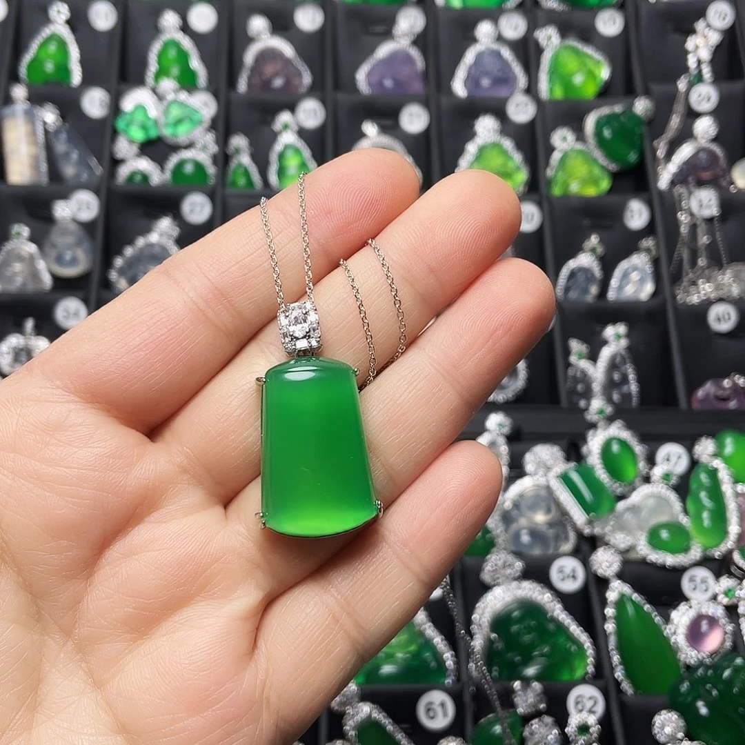 玛瑙/玉髓合金颈饰