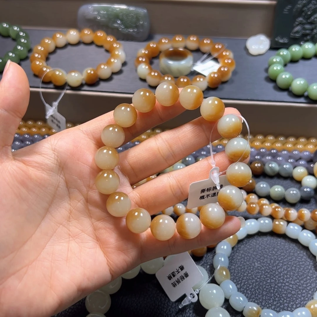 和田玉手链未镶嵌*️*