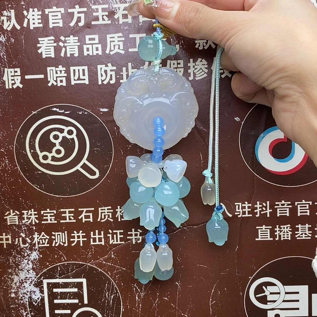 玛瑙/玉髓未镶嵌车挂