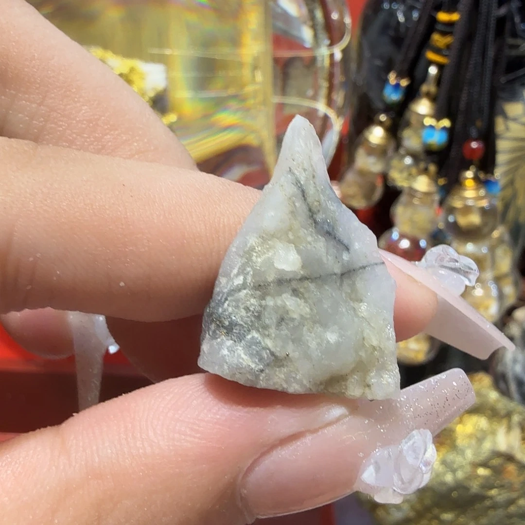 聚金阁天然明金矿标