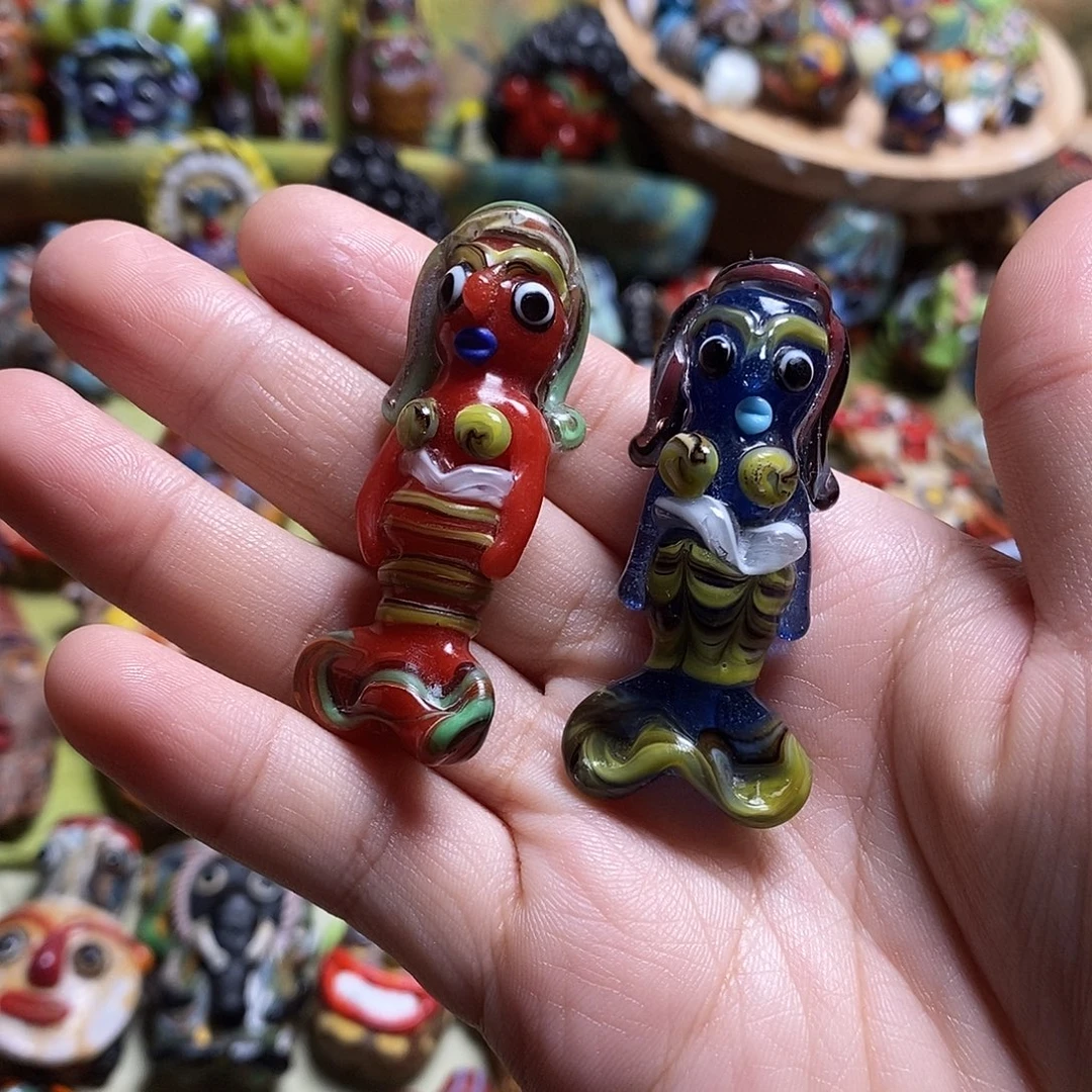 琉璃颈饰小美人鱼随机一个036