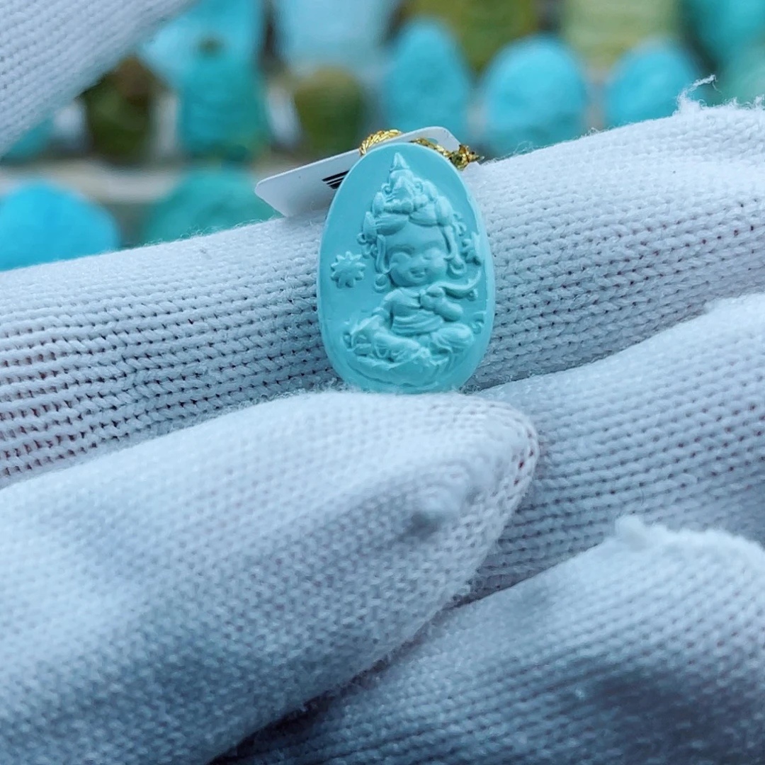 绿松石未镶嵌珠宝奇石