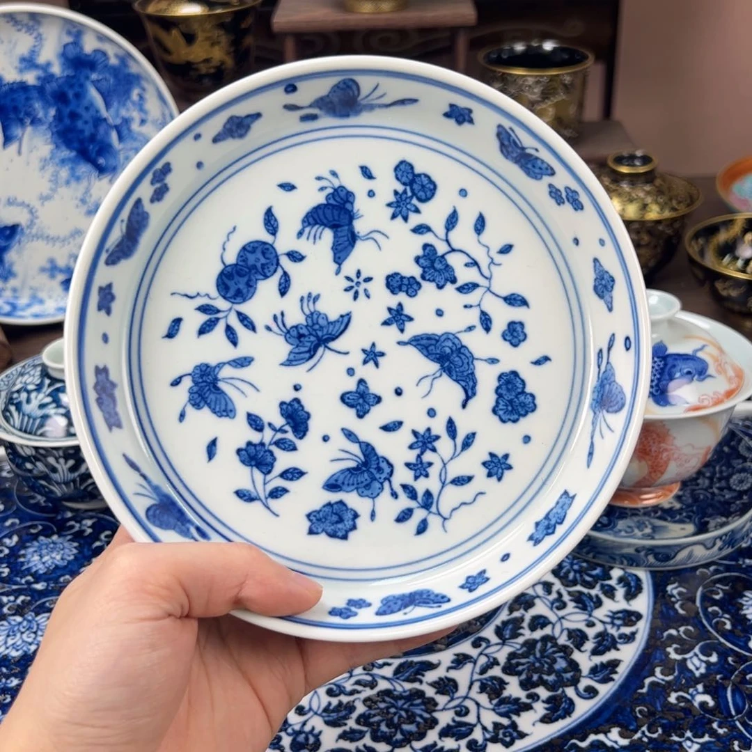 瓷片建****疗景德镇手工手绘陶瓷