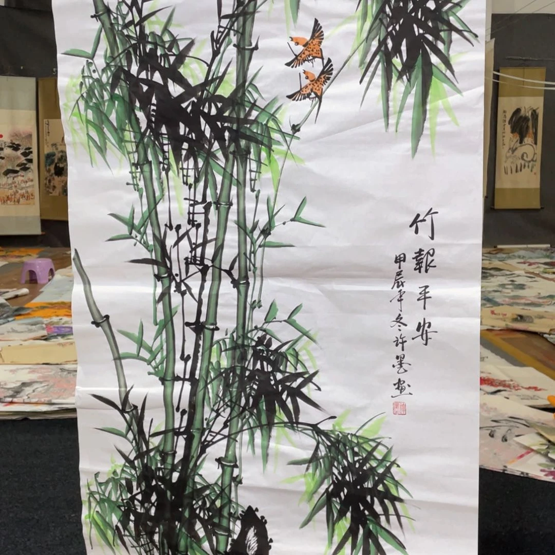 国画国画画画画心作品画心一张