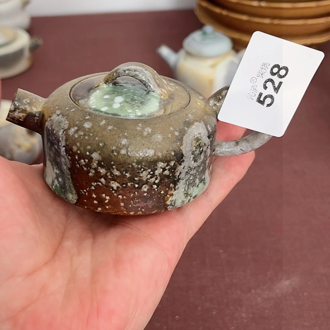 【闪购商品】许**欢沁庐柴窑古法柴烧全手工茶具