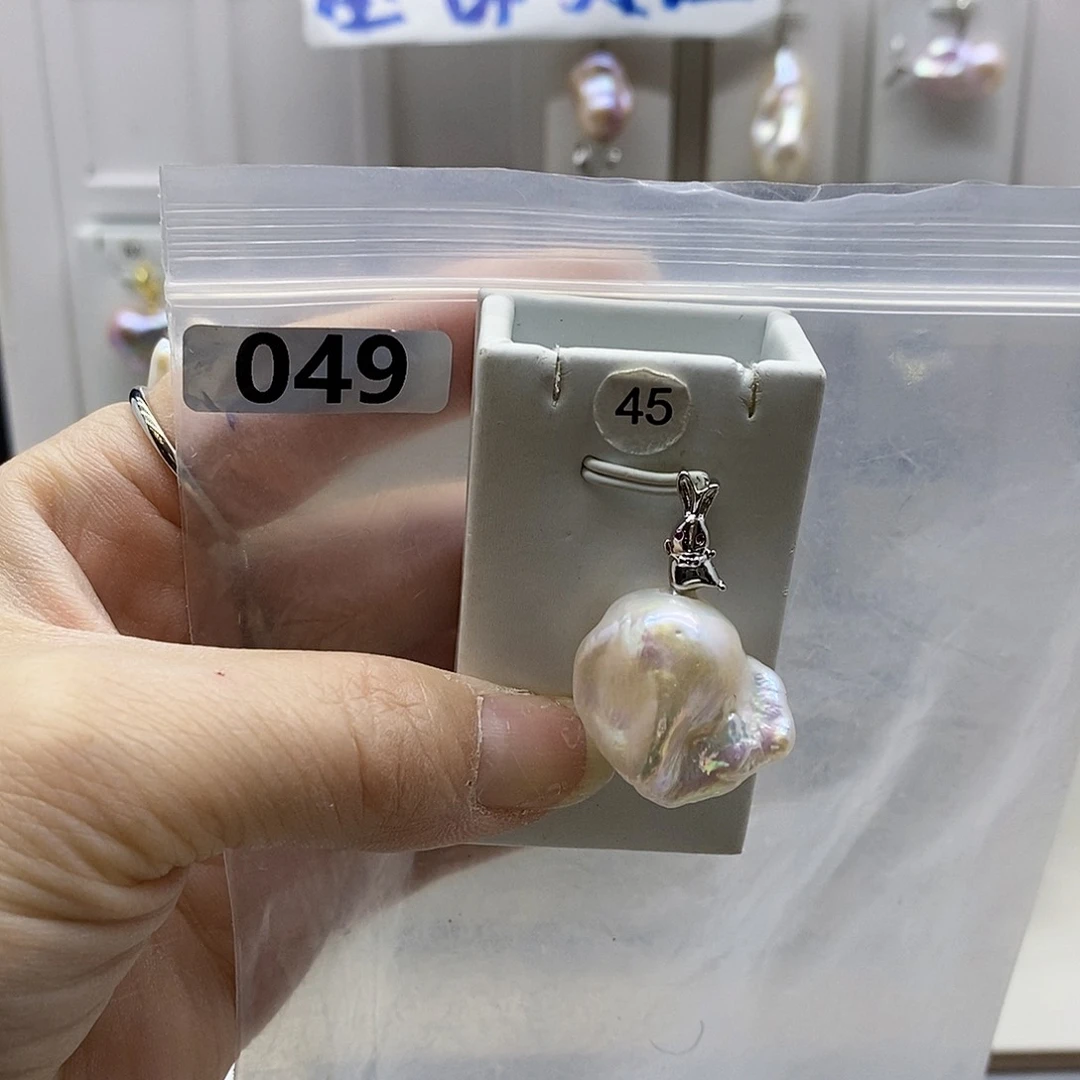 颈饰合金淡水珍珠