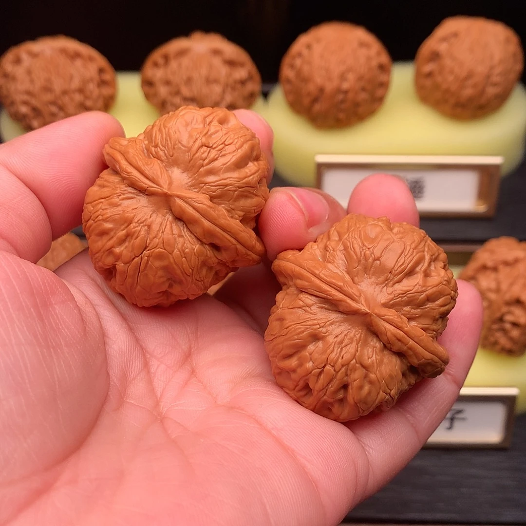 吊坠文玩核桃785号元宝40全品