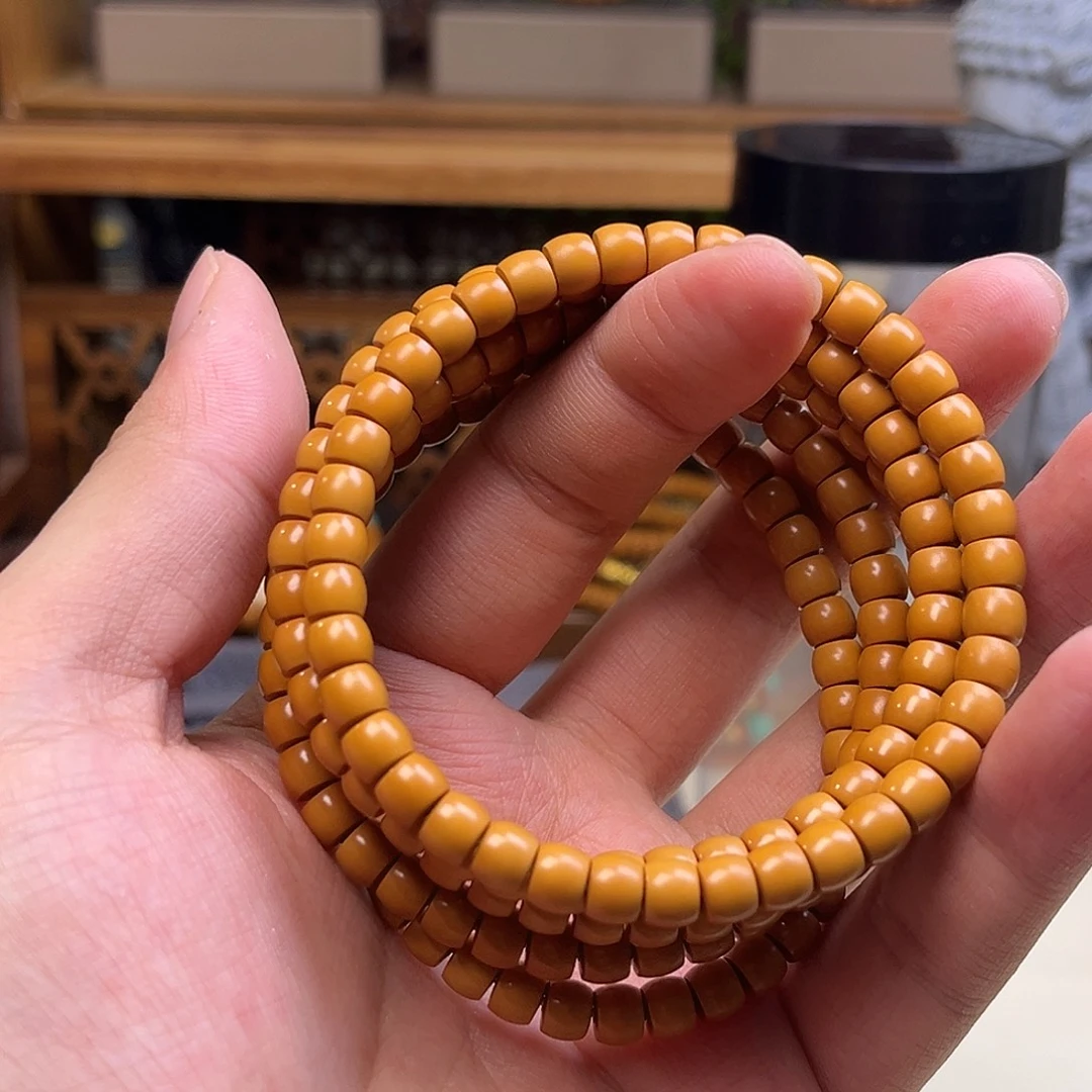 手串/手链橄榄核【听松文玩】sss级工艺精品橄榄核尖单圈6.2