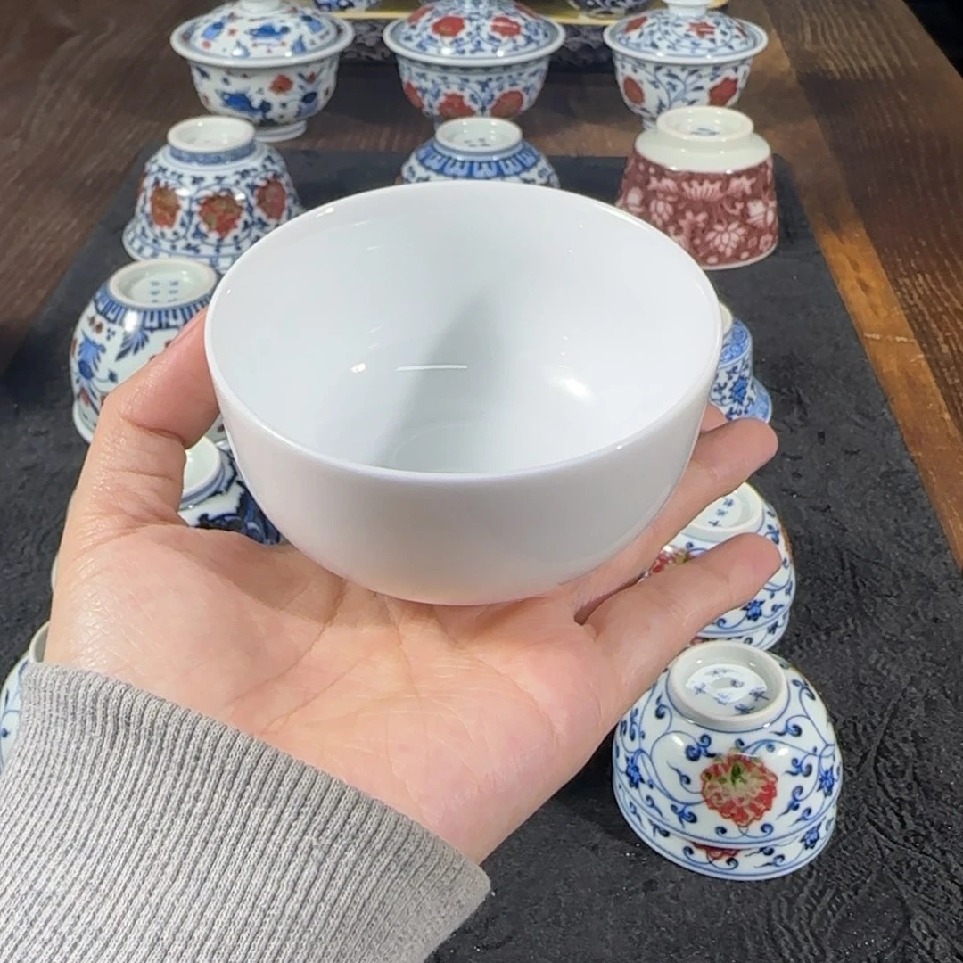 景德镇白胎系列禅定大