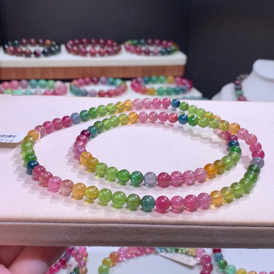 未镶嵌碧玺手链碧玺