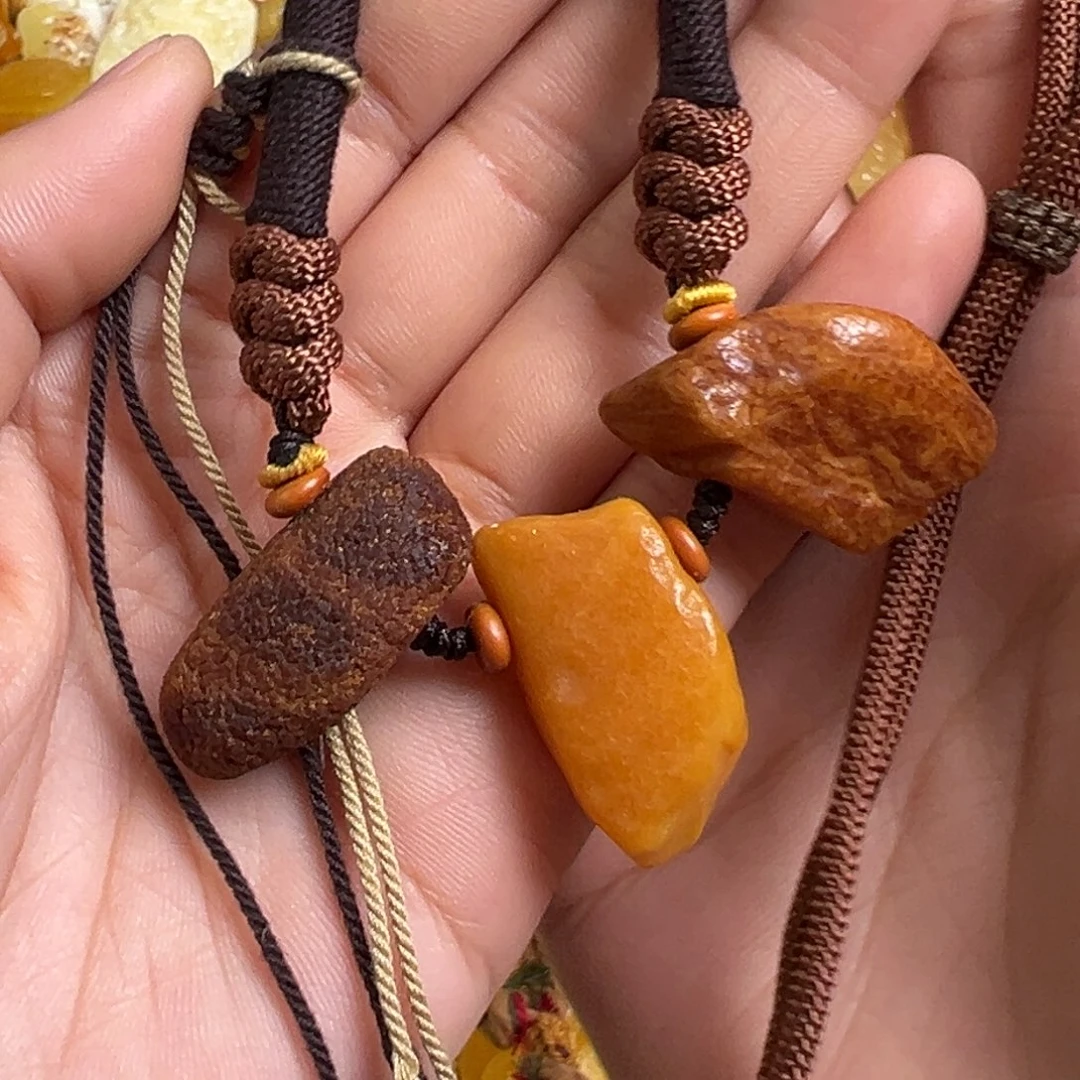 蜜蜡未镶嵌裸石蜜蜡