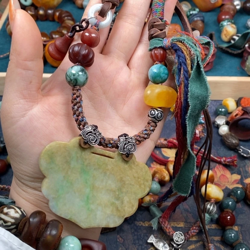 【闪购商品】翡翠颈饰未镶嵌项链