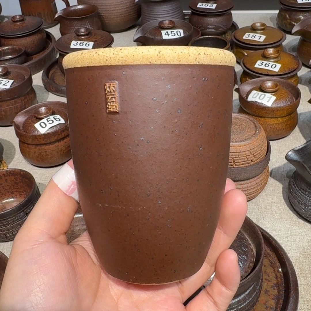 瓷粗瓷茶具素色盖碗