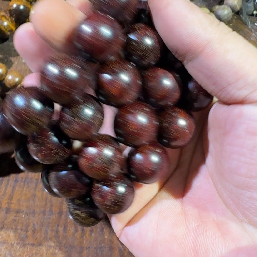 染料紫檀（血檀）1.8金星单圈