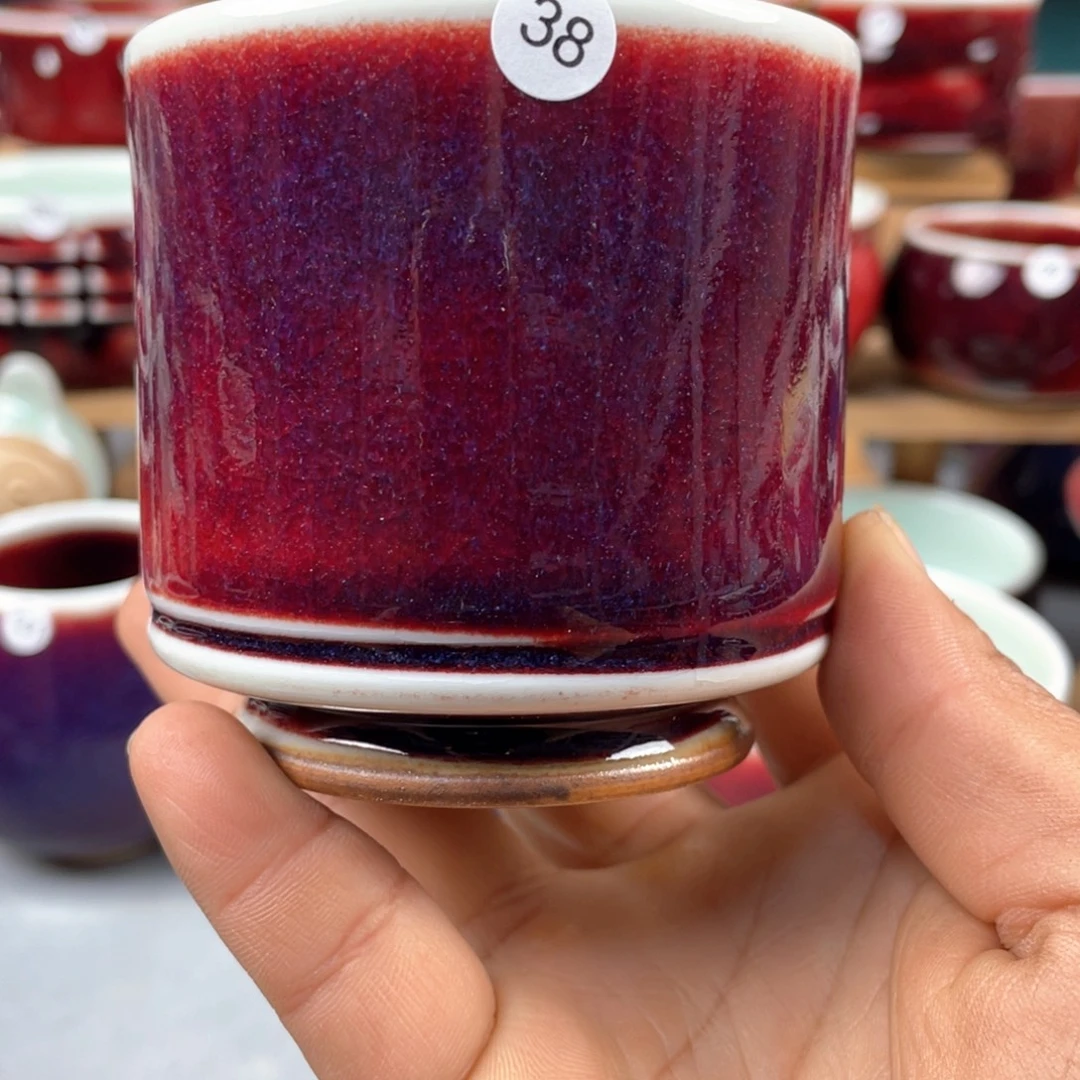 瓷片纯手工制作……微微瑕