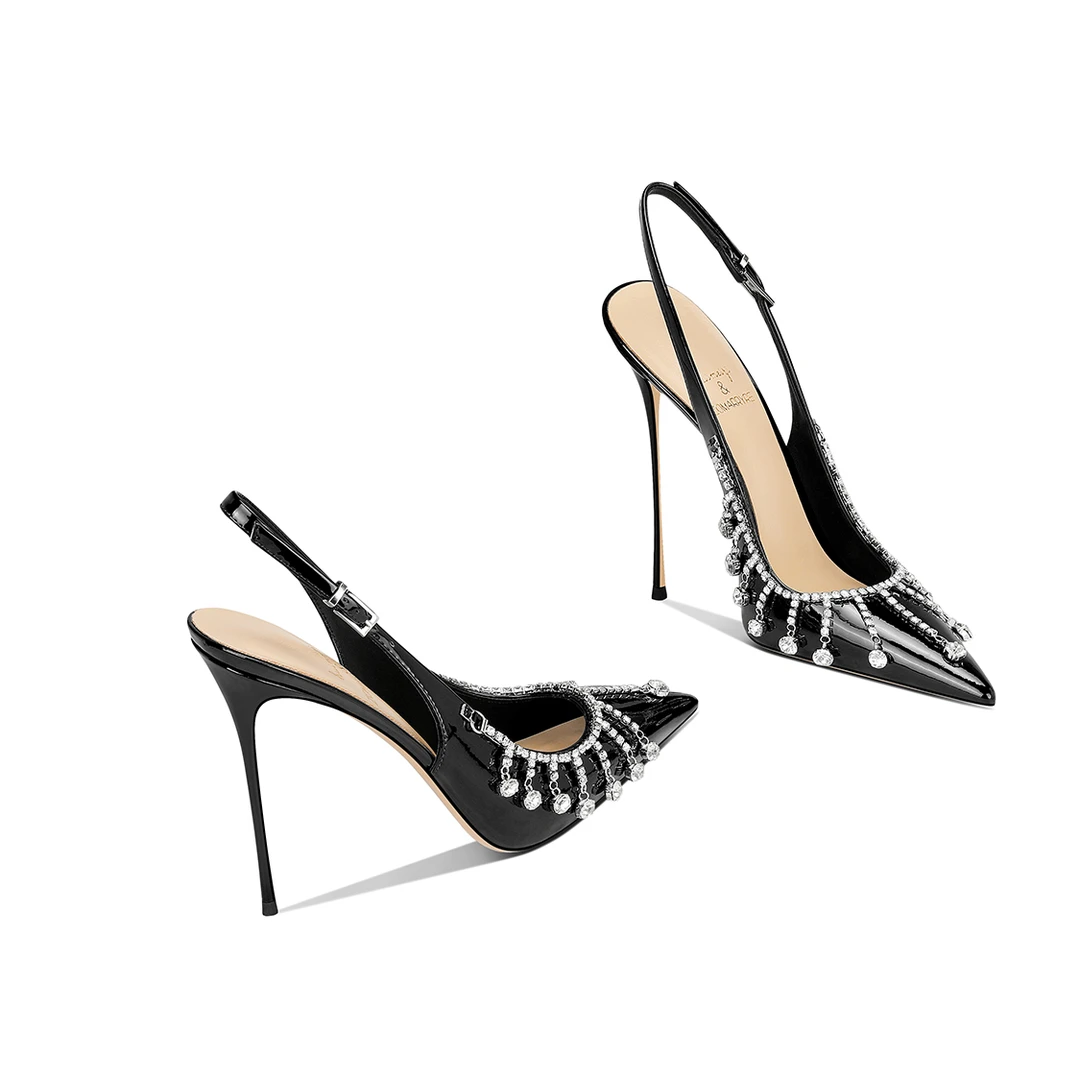 爆款气质细高跟单鞋黑色名媛工作2025新款气质绝美高级感尖头百搭