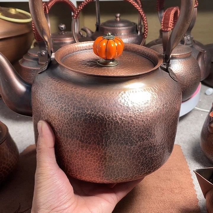 紫铜3000毫升煮水煮茶壶