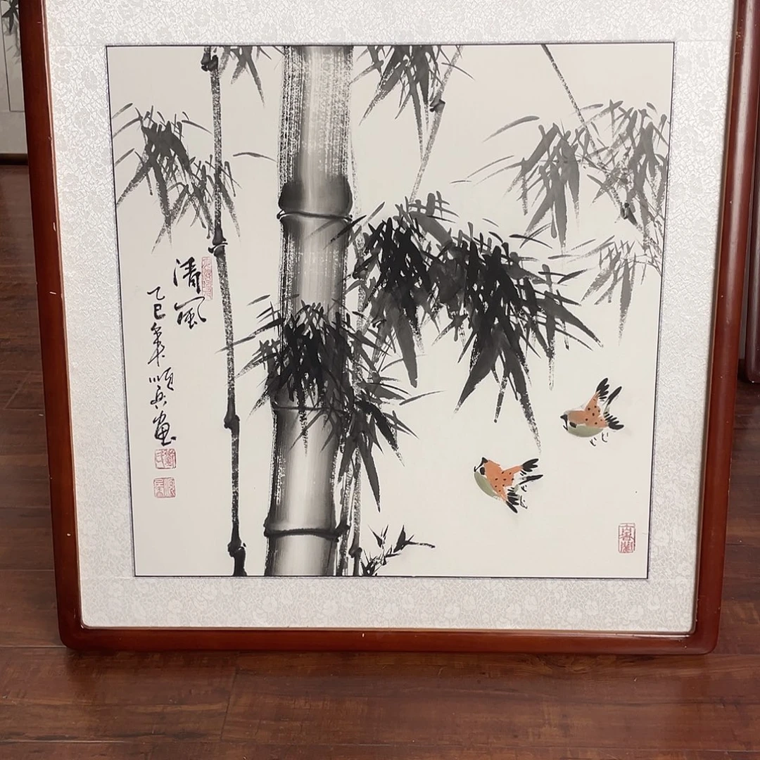 国画带框尺寸63*63厘米