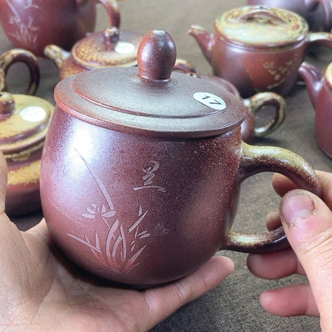 【闪购商品】笋****竹柴烧盖杯350盖杯微瑕福利