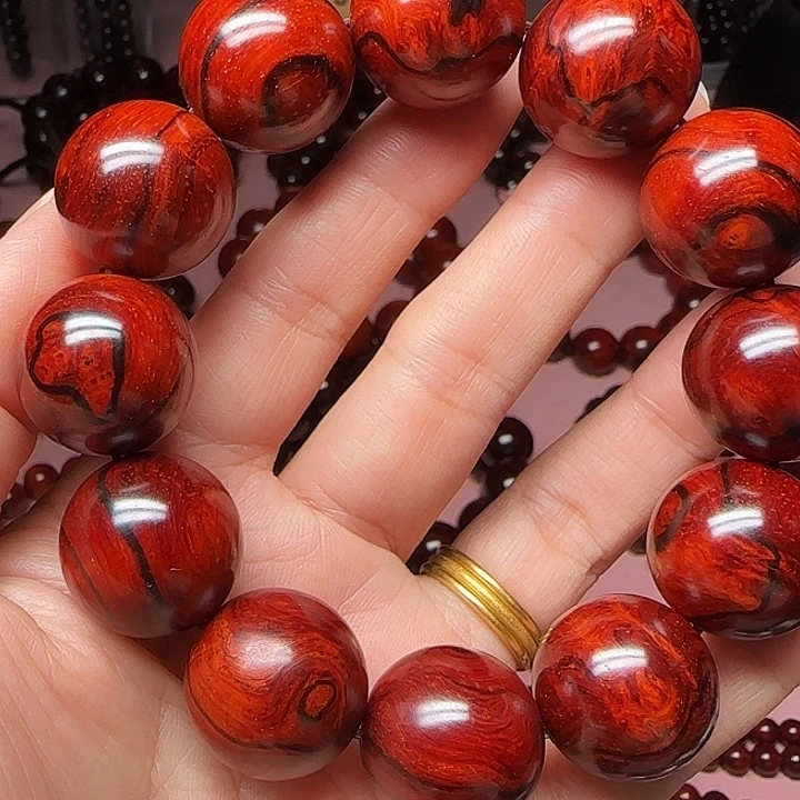 手串/手链小叶紫檀20/11顶泥