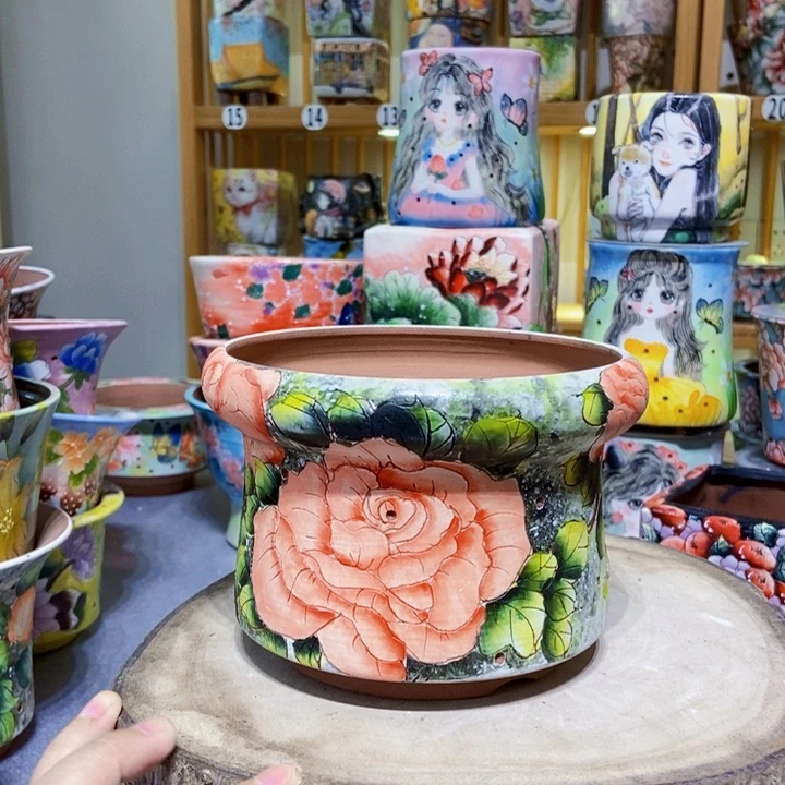 景德镇艺术手绘作品