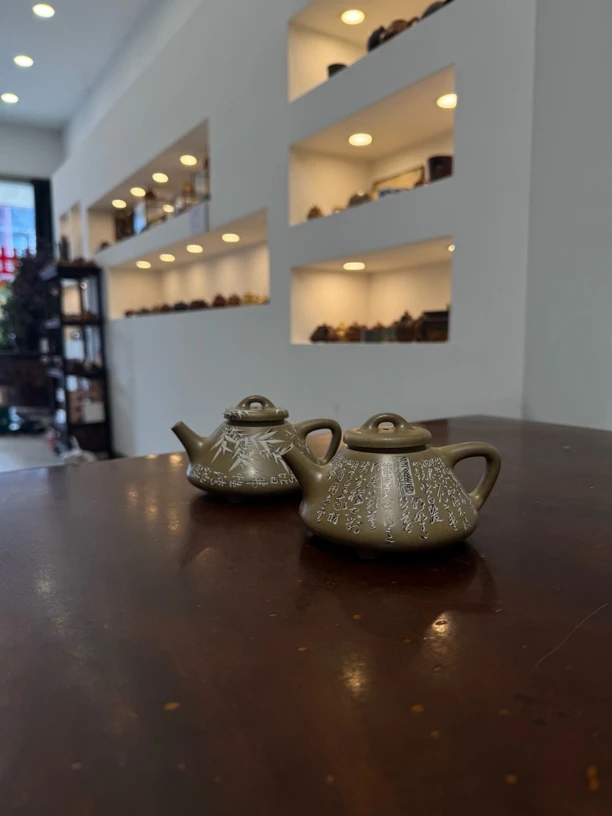 全手工子冶石瓢经典传统工艺之作 素心轩主打产品