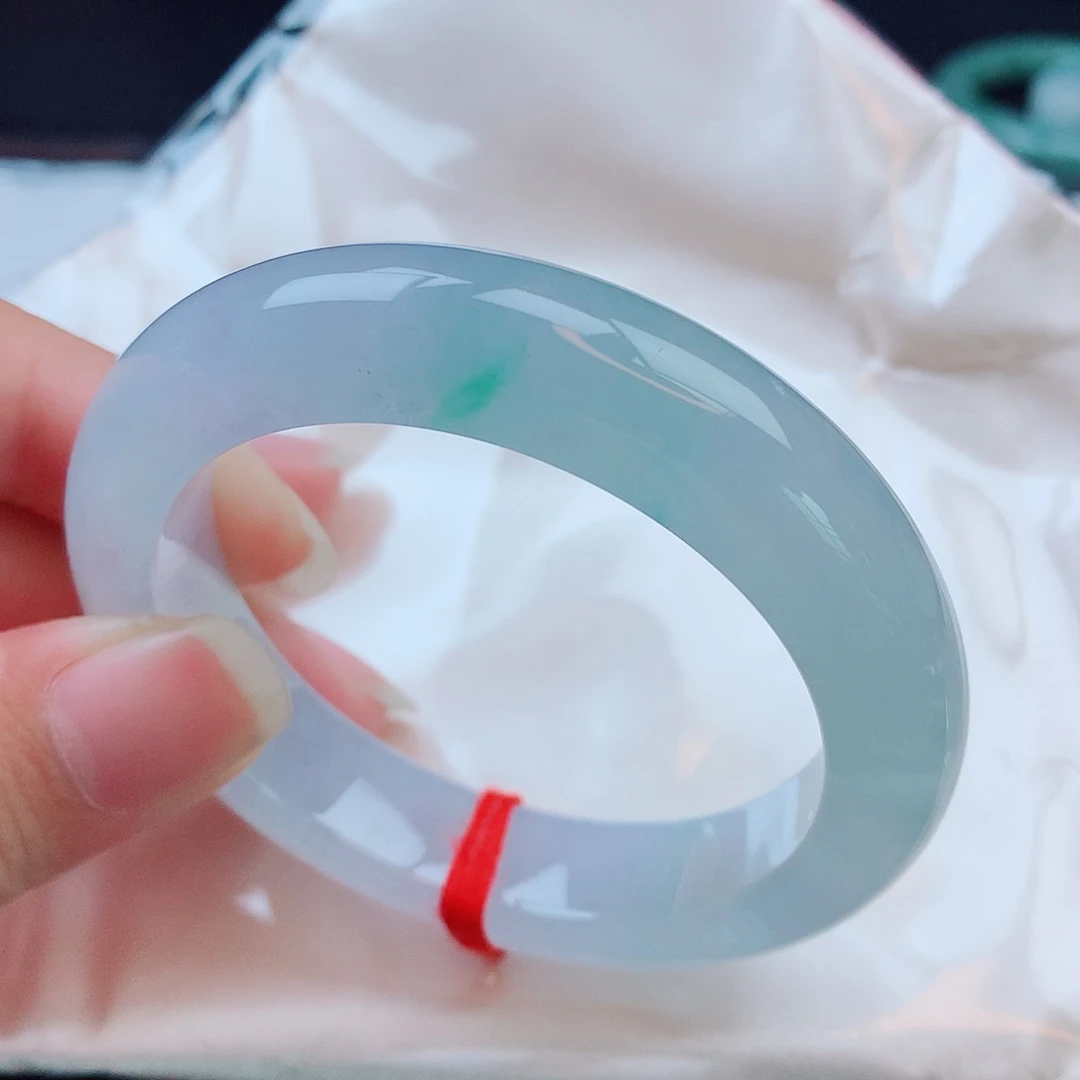 翡翠未镶嵌手镯天然缅甸翡翠A货手镯