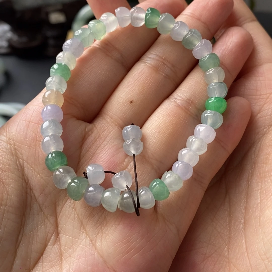 未镶嵌手链翡翠天然