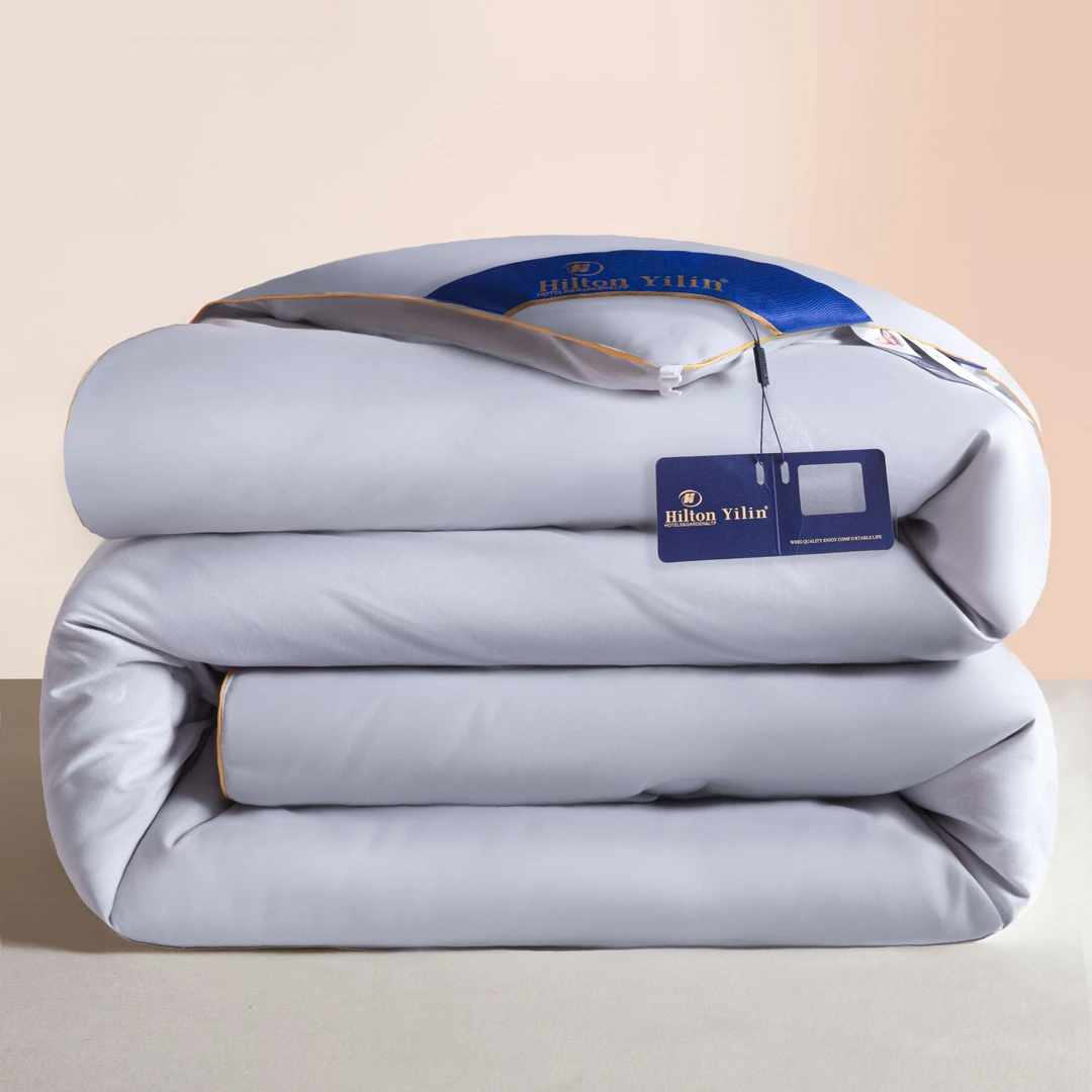 五星级酒店100蚕丝被空调被秋冬被芯单双人加厚冬被了春秋被棉被#