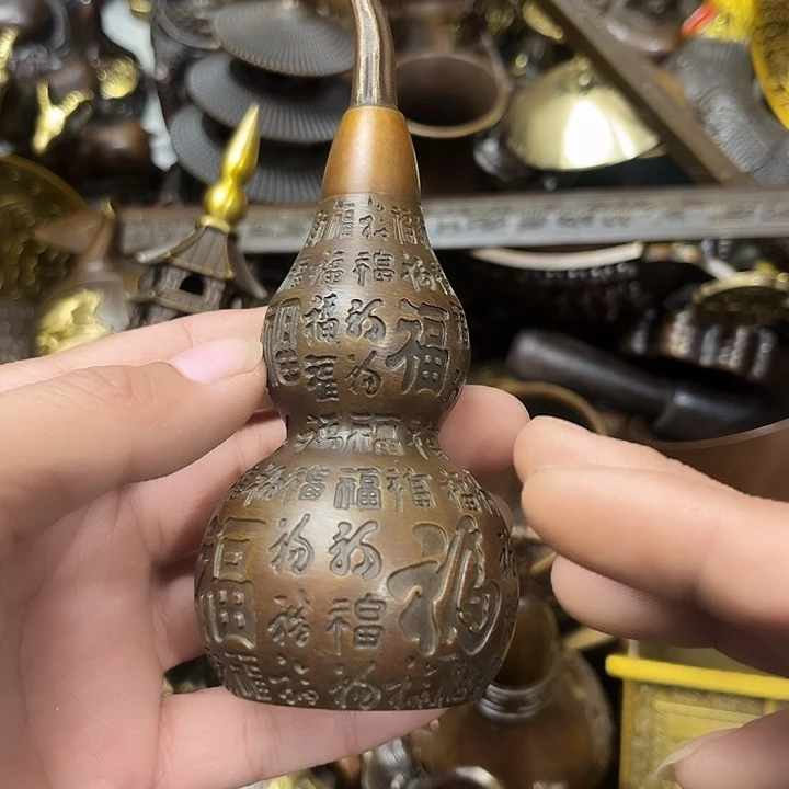 顺顺利利，铜器摆件