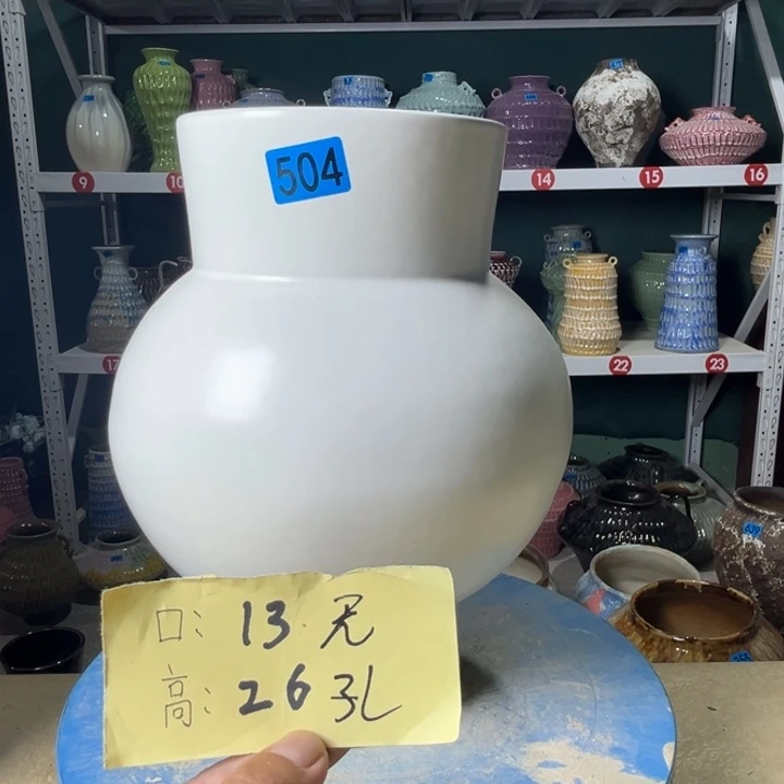 景德镇陶瓷花盆花器504