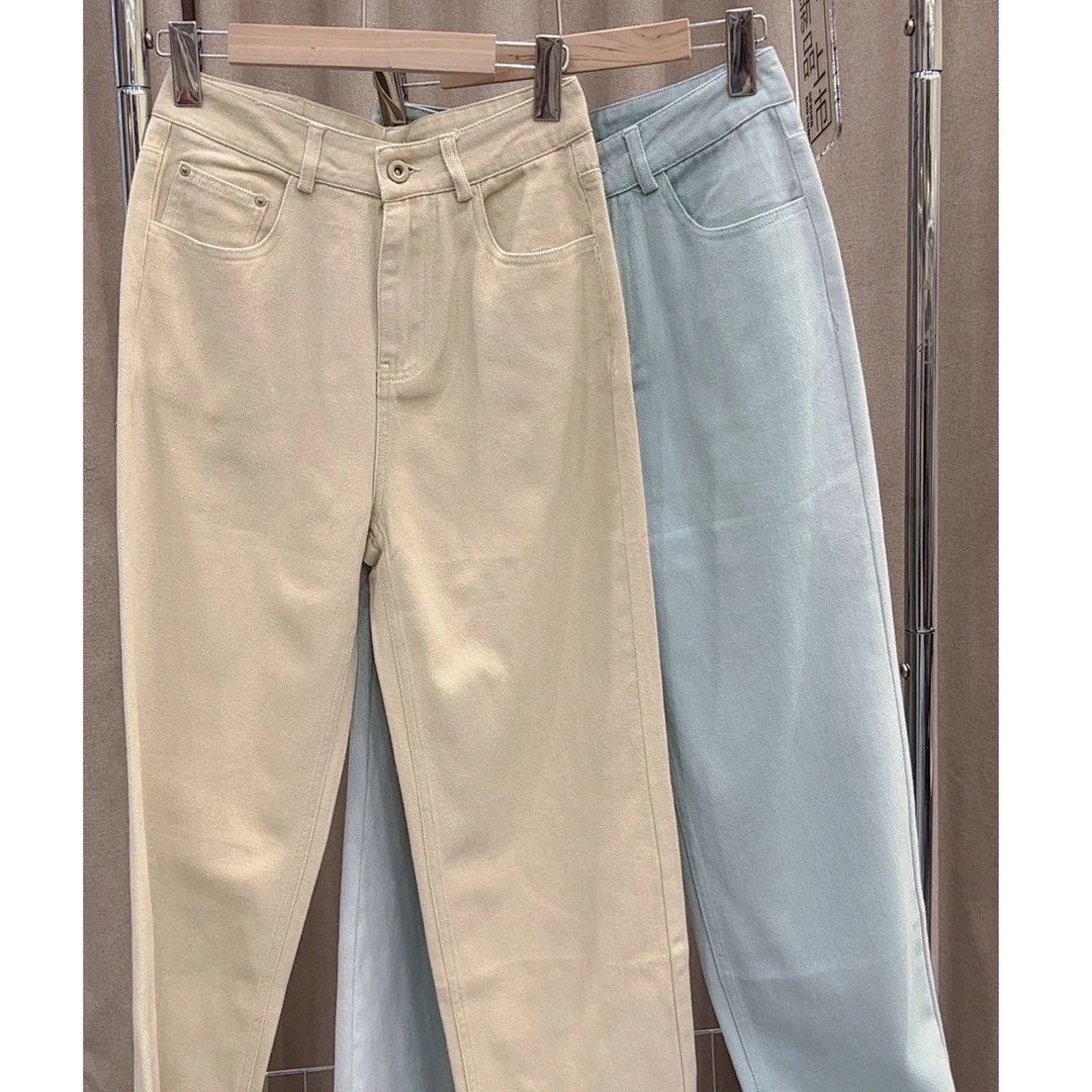 『牛仔裤Y』时尚百搭休闲舒适简约潮流牛仔裤8550