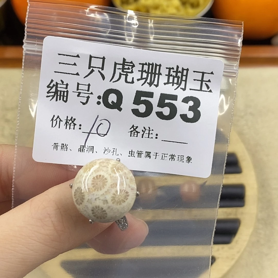 硅化珊瑚（珊瑚玉）1未镶嵌B****f