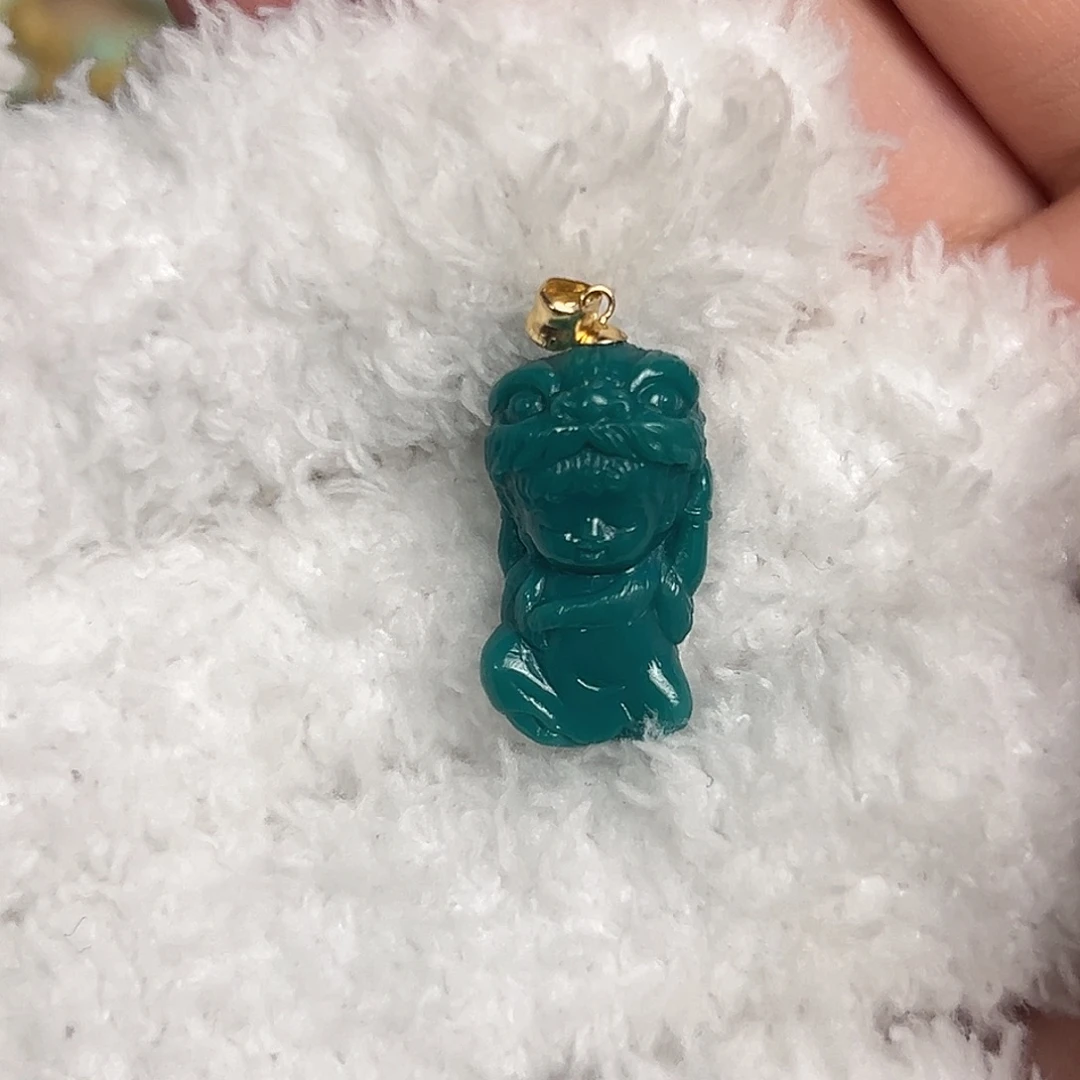 绿松石未镶嵌配饰