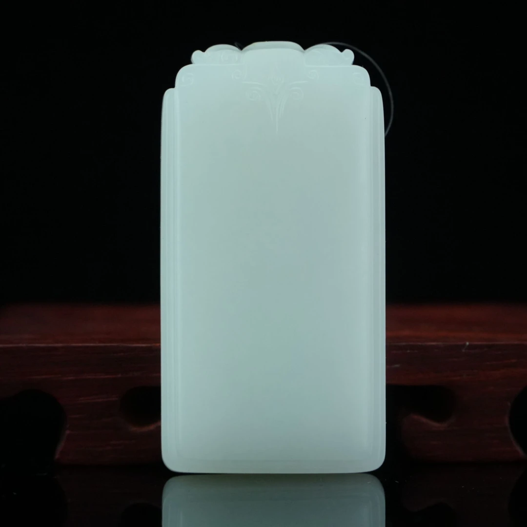 辛克敌作/和田玉 无事 /朵云轩 XKSW2015YF