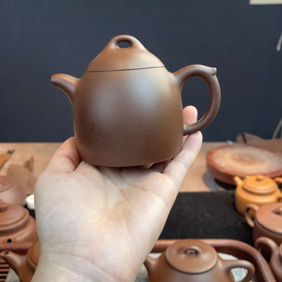 茶壶紫砂半手工底槽清秦权190cc